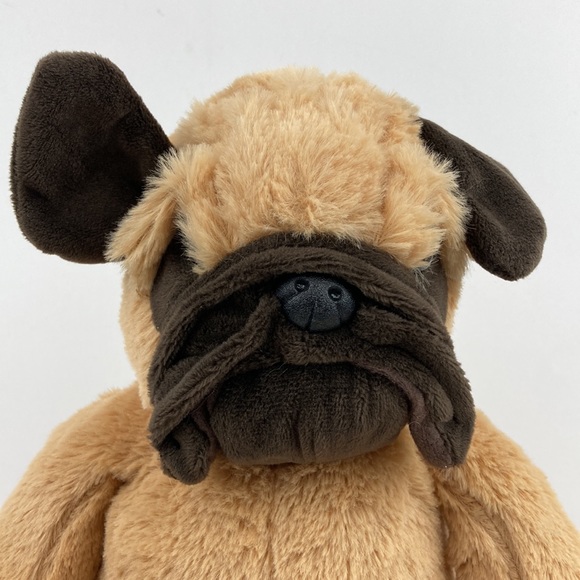 Leader Light Vibrating Massage Pug Puppy Plush Stuffed Animal Toy 13” Relax - Picture 2 of 15